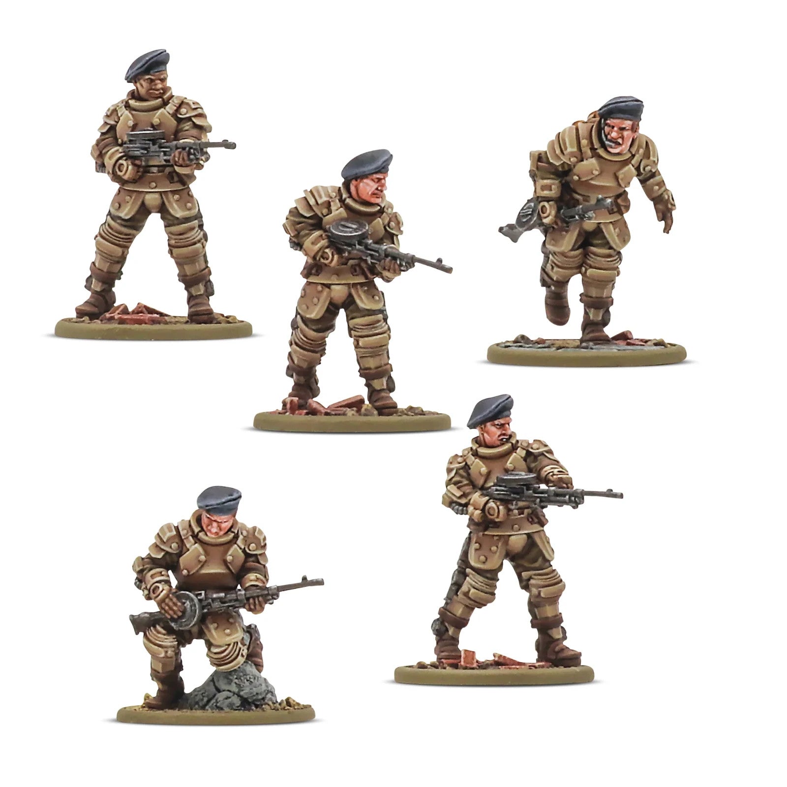 Warlord Games Konflikt 47 1:56 Scale Galahad Armoured Infantry Squad - 452200601