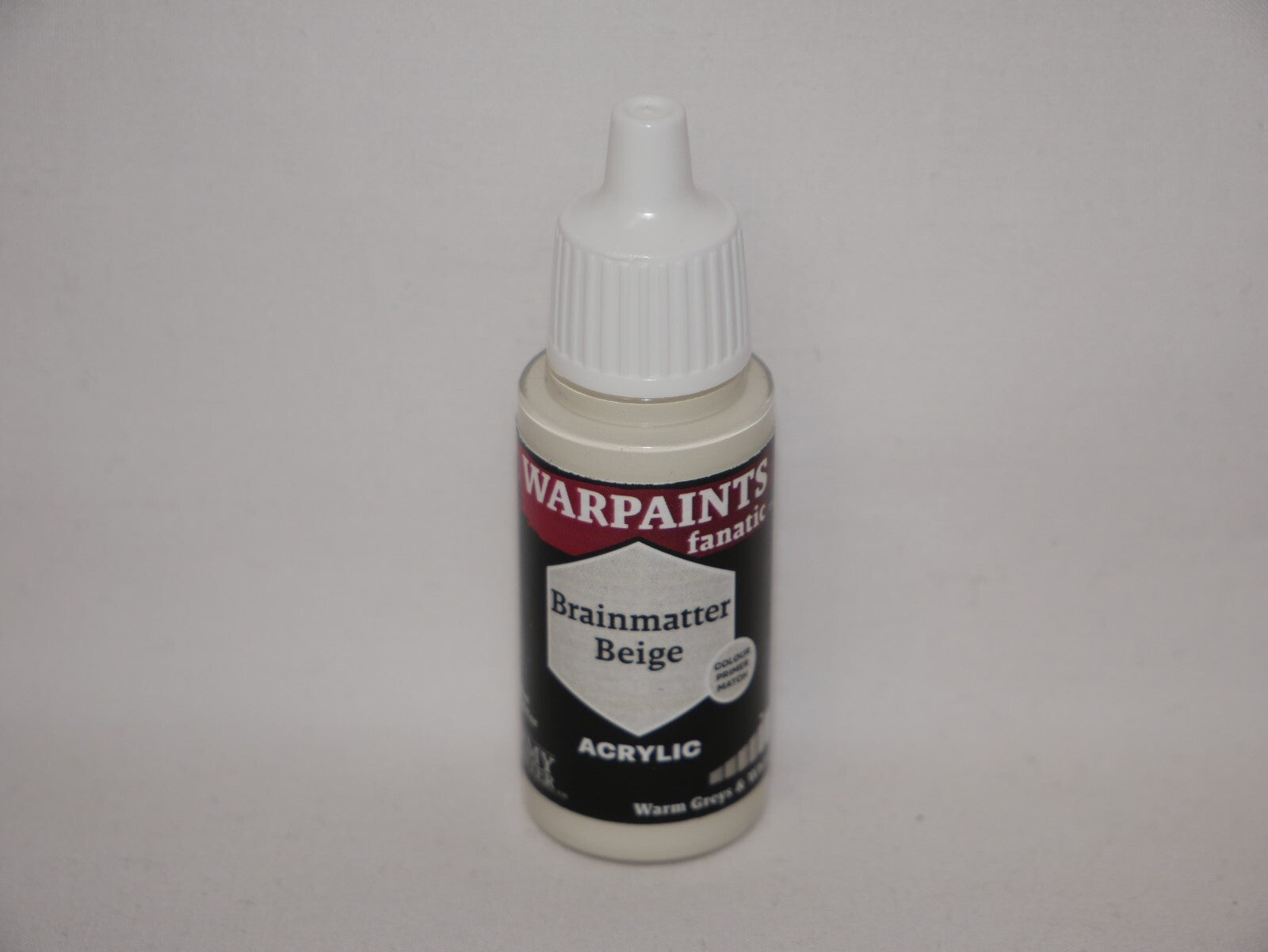 The Army Painter Warpaints Fanatic Brainmatter Beige 18ml Dropper Bottle WP3011