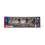 Burago 1:43 Oracle Redbull Racing Max Verstappen Champion 4 Car Set - #18-38092