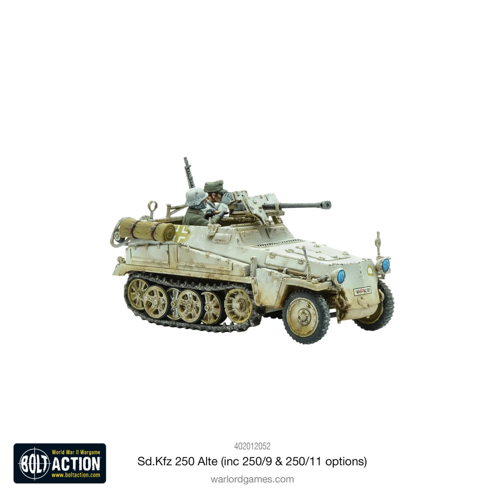 Warlord Games Bolt Action 1:56 Scale WWII SD.KFZ 250 (ALTE) Half-Track - 402012052