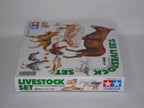 Tamiya Military Miniatures Series (No. 128) 1:35 Scale Livestock Model Set 35128