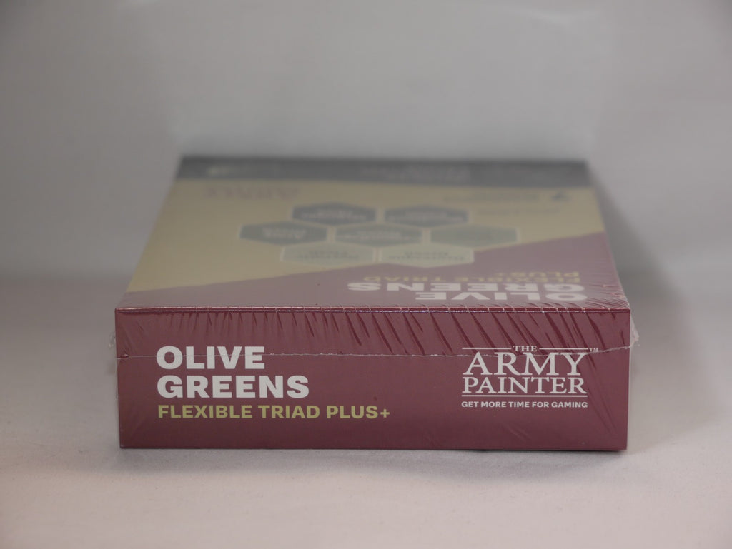 The Army Painter Warpaints Fanatic Flexible Triade Plus+ Olive Greens Set WP8091