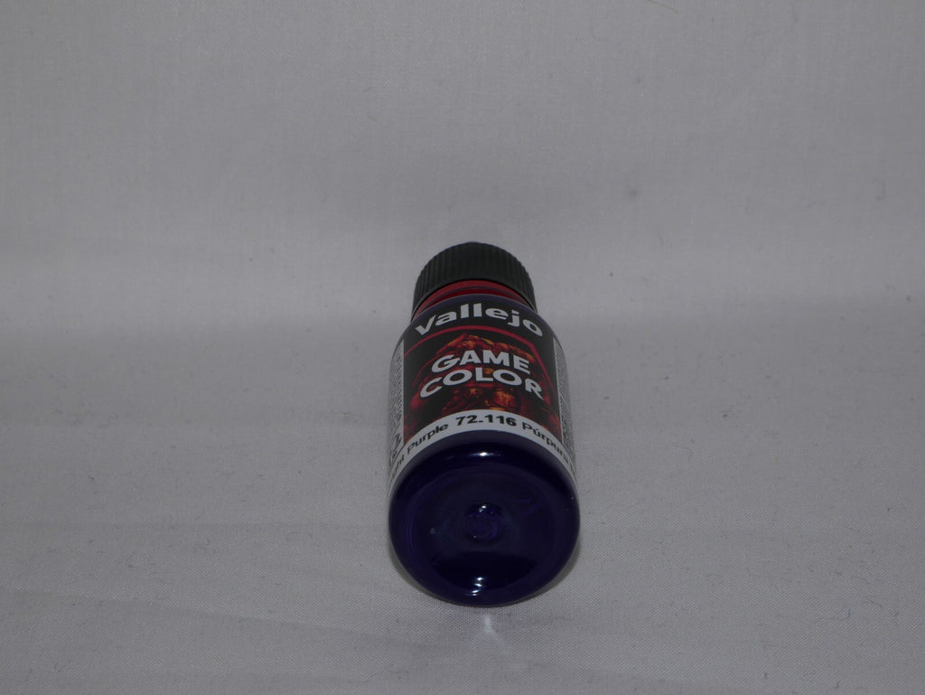 Vallejo Game Color Acrylics Midnight Purple 18ml/0.6 fl oz Dropper Bottle 72.116