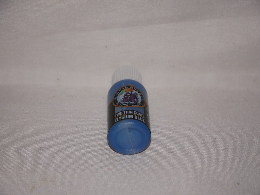 Duncan Rhodes Painting Academy 'Two Thin Coats' Elysium Blue 15ml Dropper 10008