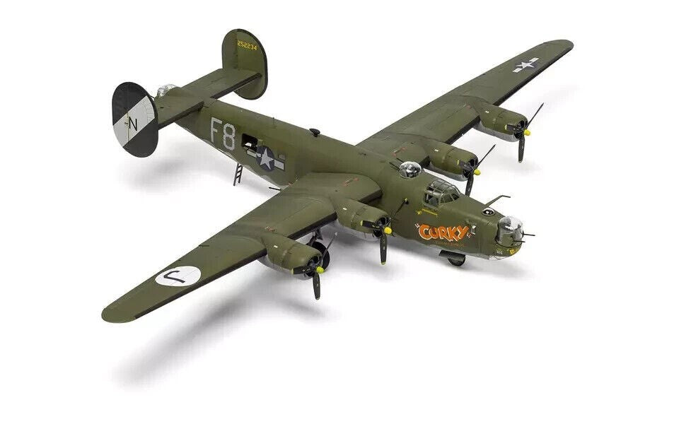 Airfix 1:72 Scale Consolidated B-24H Liberator Model Kit Skill Level 3 - A09010