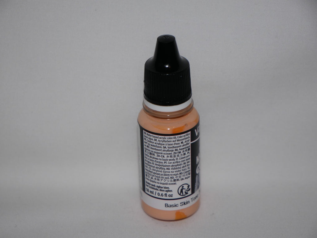 Vallejo Model Color Range Basic Skin Tone Acrylic 18ml Dropper Bottle - 70.815
