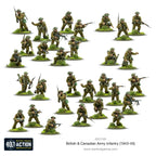 Warlord Games Bolt Action 1:56 WWII British & Canadian Army Infantry - 402011020