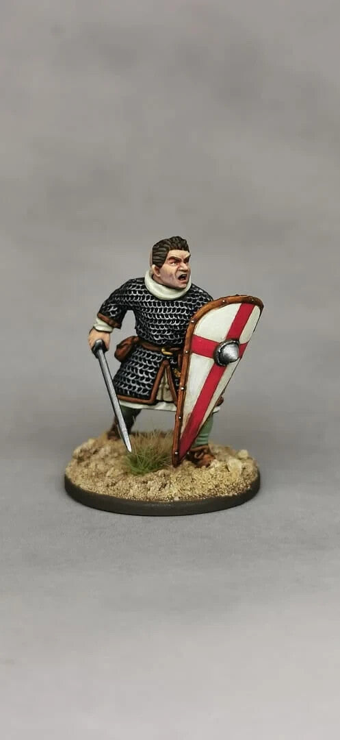 Victrix Warriors Of The Dark Ages 28mm Plastic Norman Infantry Models - VXDA004