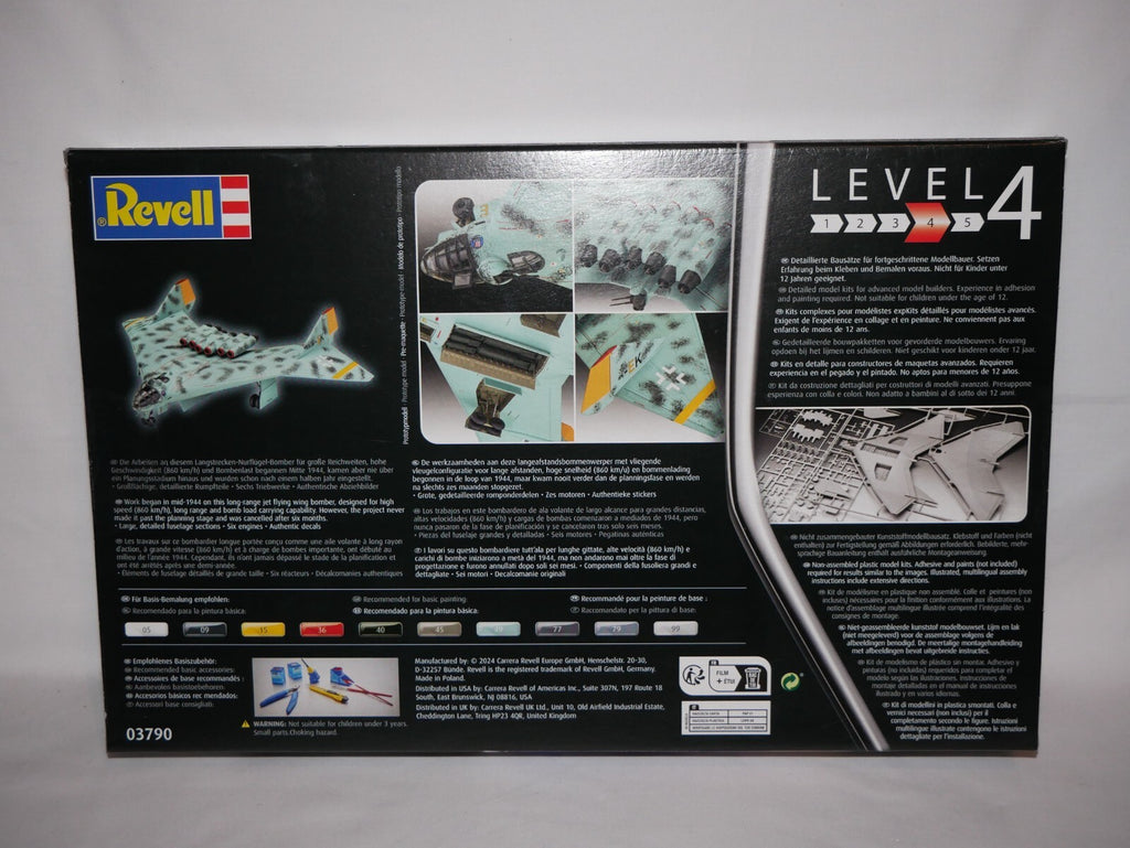 Revell 1:72 WW2 P-Series Arado Ar E.555 Model Aircraft Kit Skill Level 4 - 03790