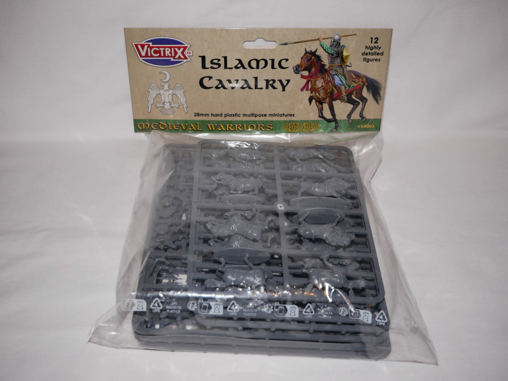 Victrix Medieval Warriors 28mm Scale Hard Plastic Islamic Cavalry Models VXM003