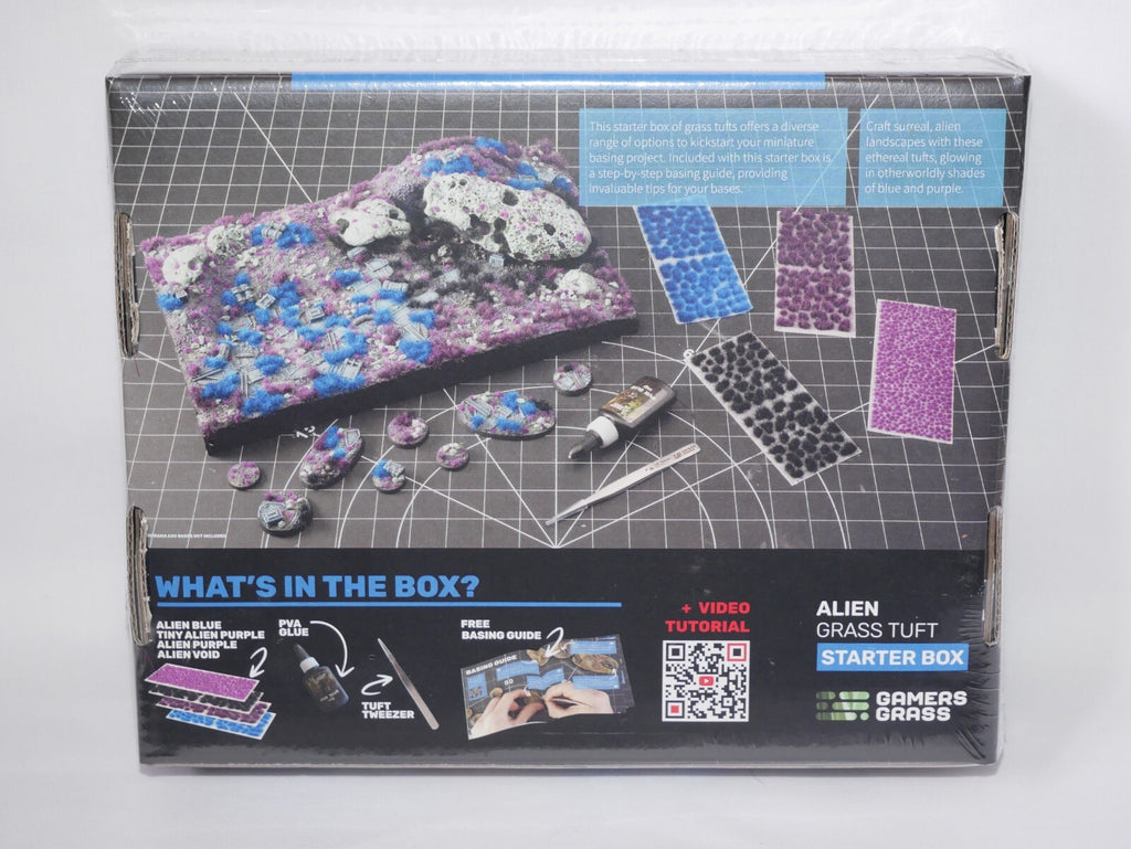 Gamers Grass Alien Basing Starter Box For Model Miniature Wargaming Bases - GGSB-A