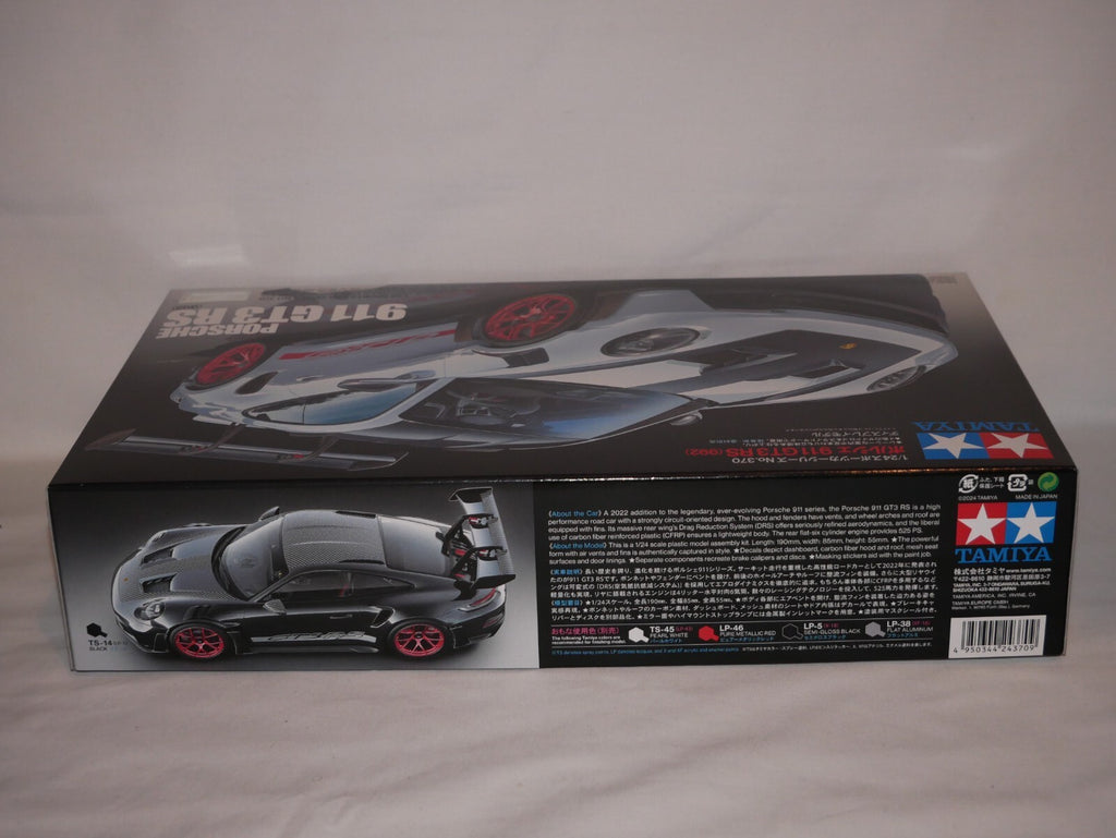 Tamiya 1:24 Scale Sports Car Series No.370 Porsche 911 GT3 RS (992) - 24370