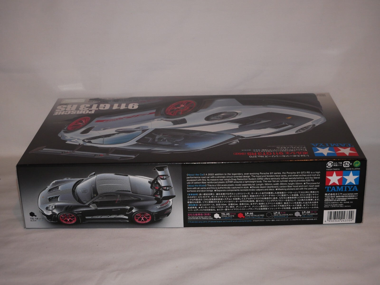 Tamiya 1:24 Scale Sports Car Series No.370 Porsche 911 GT3 RS (992) - 24370