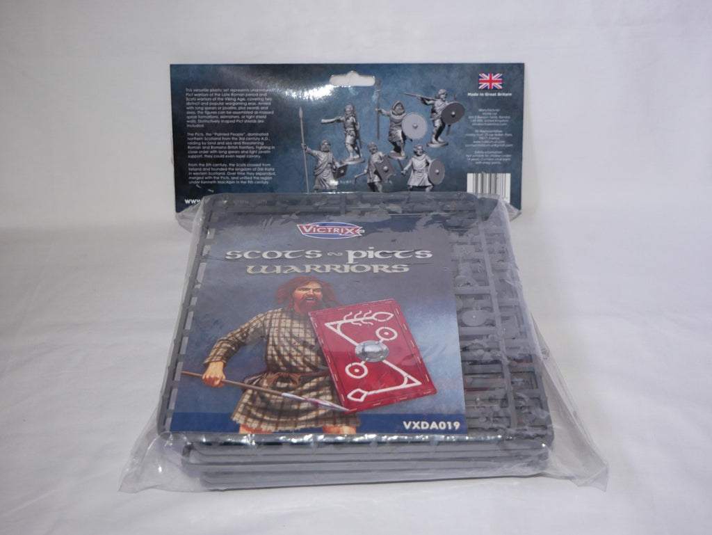 Victrix Warriors Of The Dark Ages 28mm Hard Plastic Scots/Picts Warriors - VXDA019