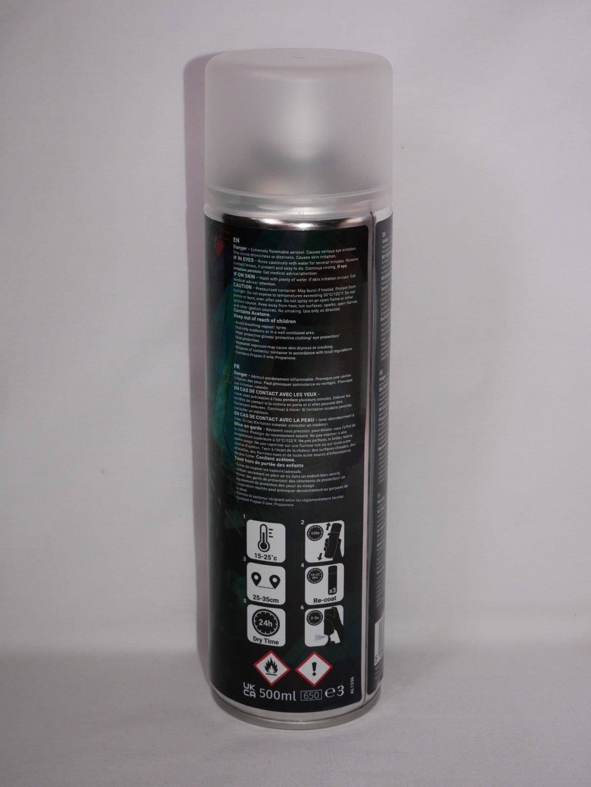 The Colour Forge Renegade Green Matt Finish Model Primer 500ml Aerosol Spray Can
