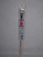 Tamiya Wooden Handle Horse-Hair Bristled No.5 Flat Modelling Paint Brush - 87013