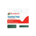 Humbrol Flexible Coarse Wide & Thin Sanding Pads 600/1000 Grit (2 pcs AG9166