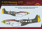 Eduard 1:72 Scale P-51D Mustang Dual Combo Set 'The Royal Class Edition' - R0021