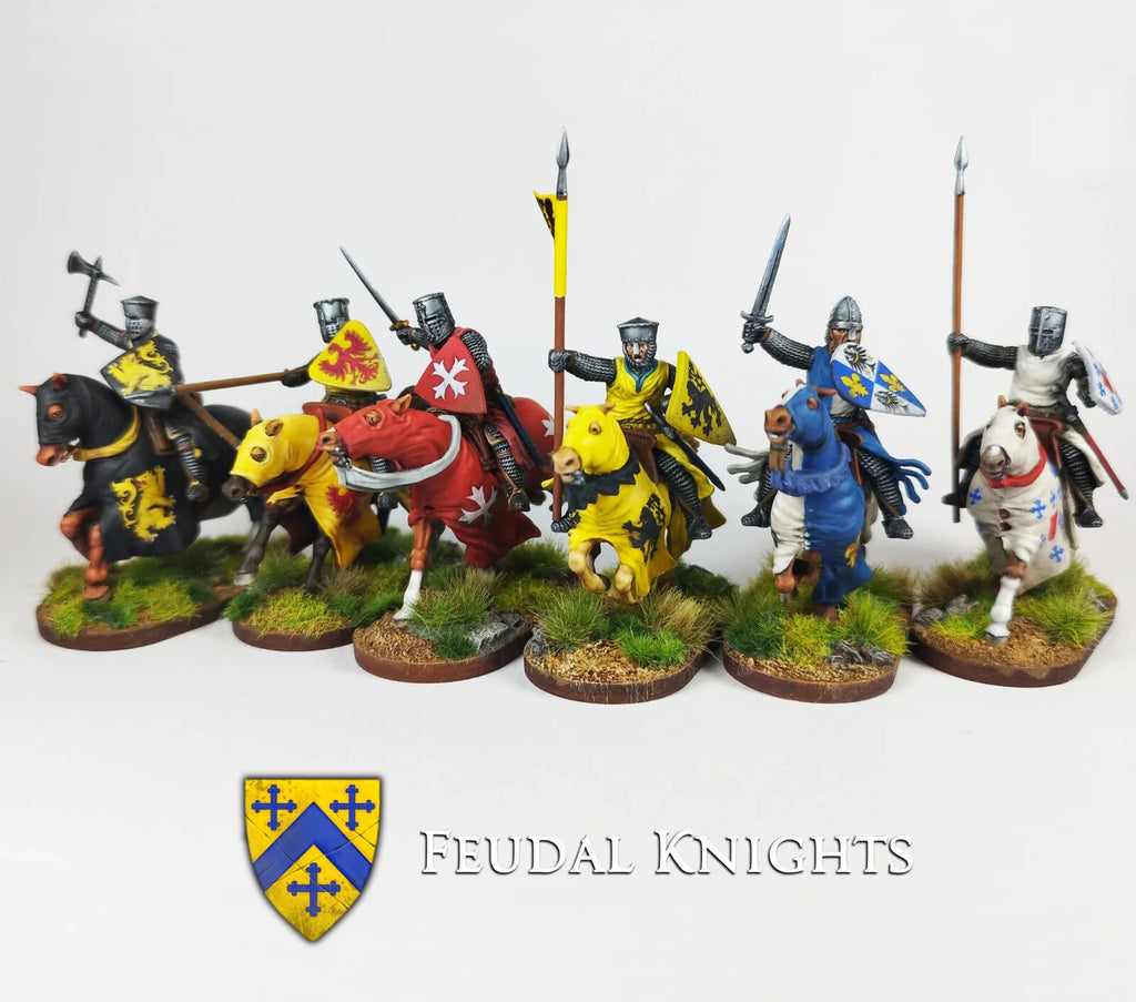 Victrix 28mm Hard Plastic Medieval Knights Late 12th To Mid 13th Century VXM001