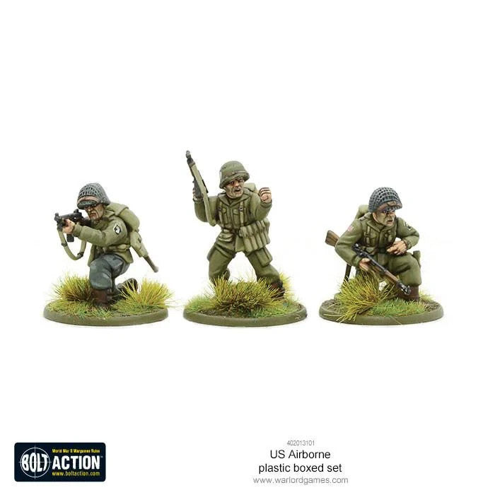 Warlord Games Bolt Action 1:56 US Army Airborne Late WWII Paratroopers 402013101