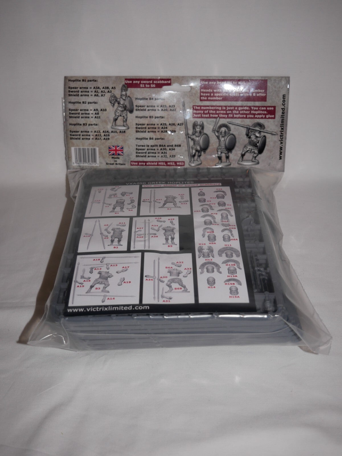 Victrix Greek And Persian Wars 28mm Hard Plastic Greek Hoplites  Models - VXA050