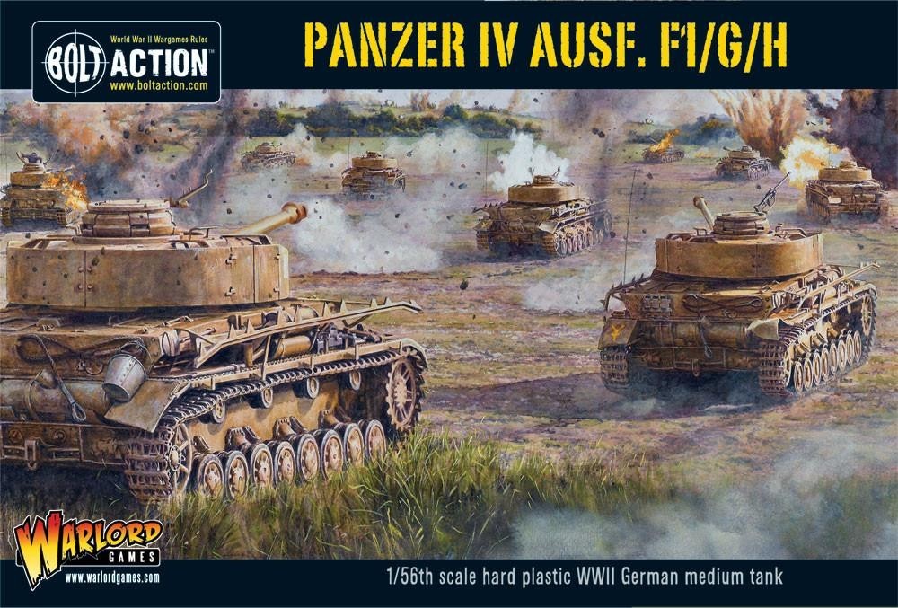 Warlord Games Bolt Action 1:56 WWII German Panzer IV Ausf. F1/G/H - (402012010)