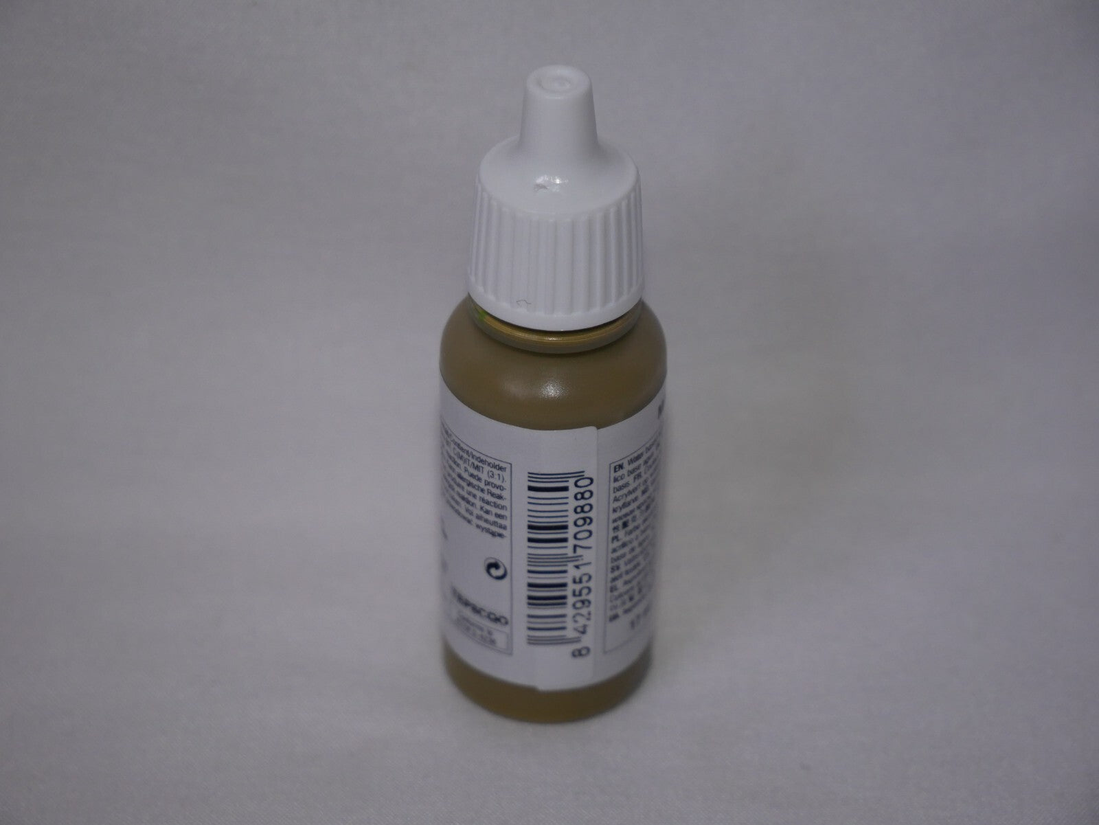 Vallejo Model Color Khaki Acrylic 17ml/0.57 fl oz Dropper Bottle - 70.988