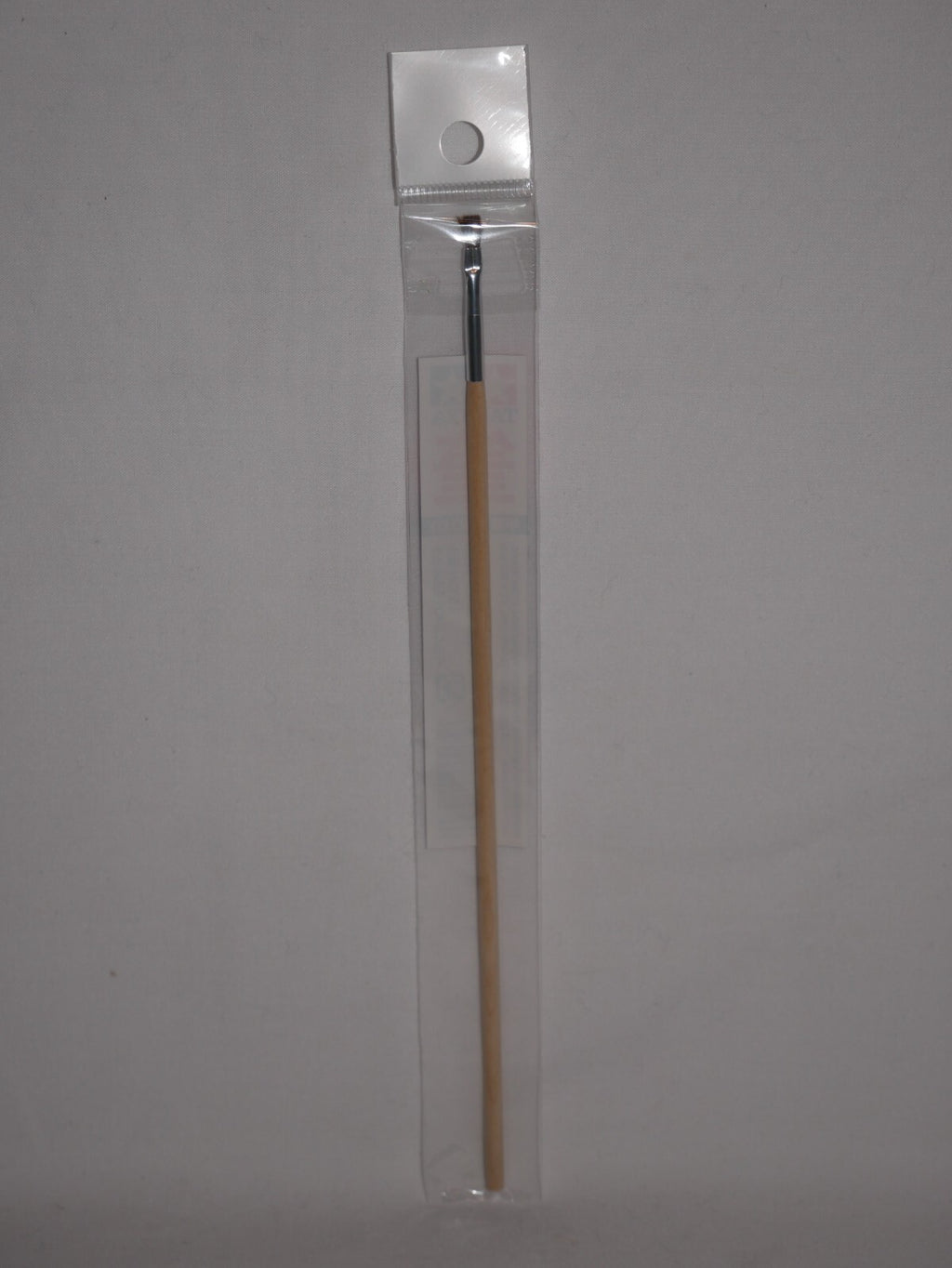 Tamiya Wooden Handle Horse-Hair Bristled No.01 Flat Modelling Paint Brush 87028
