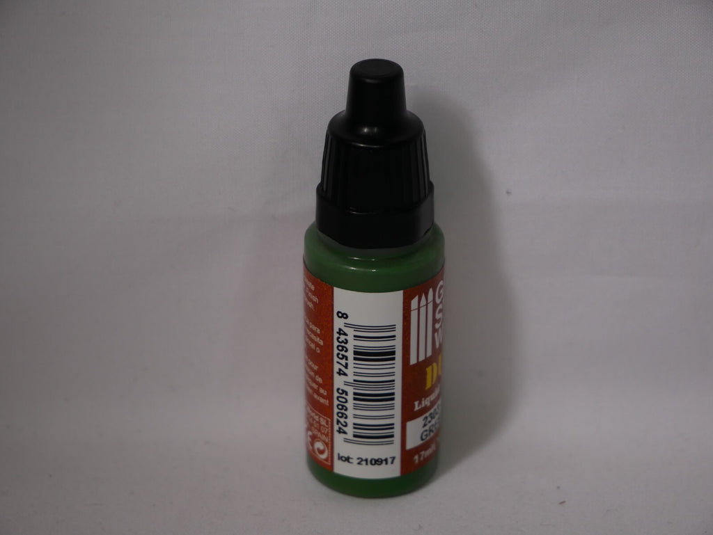 Green Stuff World Liquid Dust Pigments Paint Range Light Green Dust 17ml - 2303