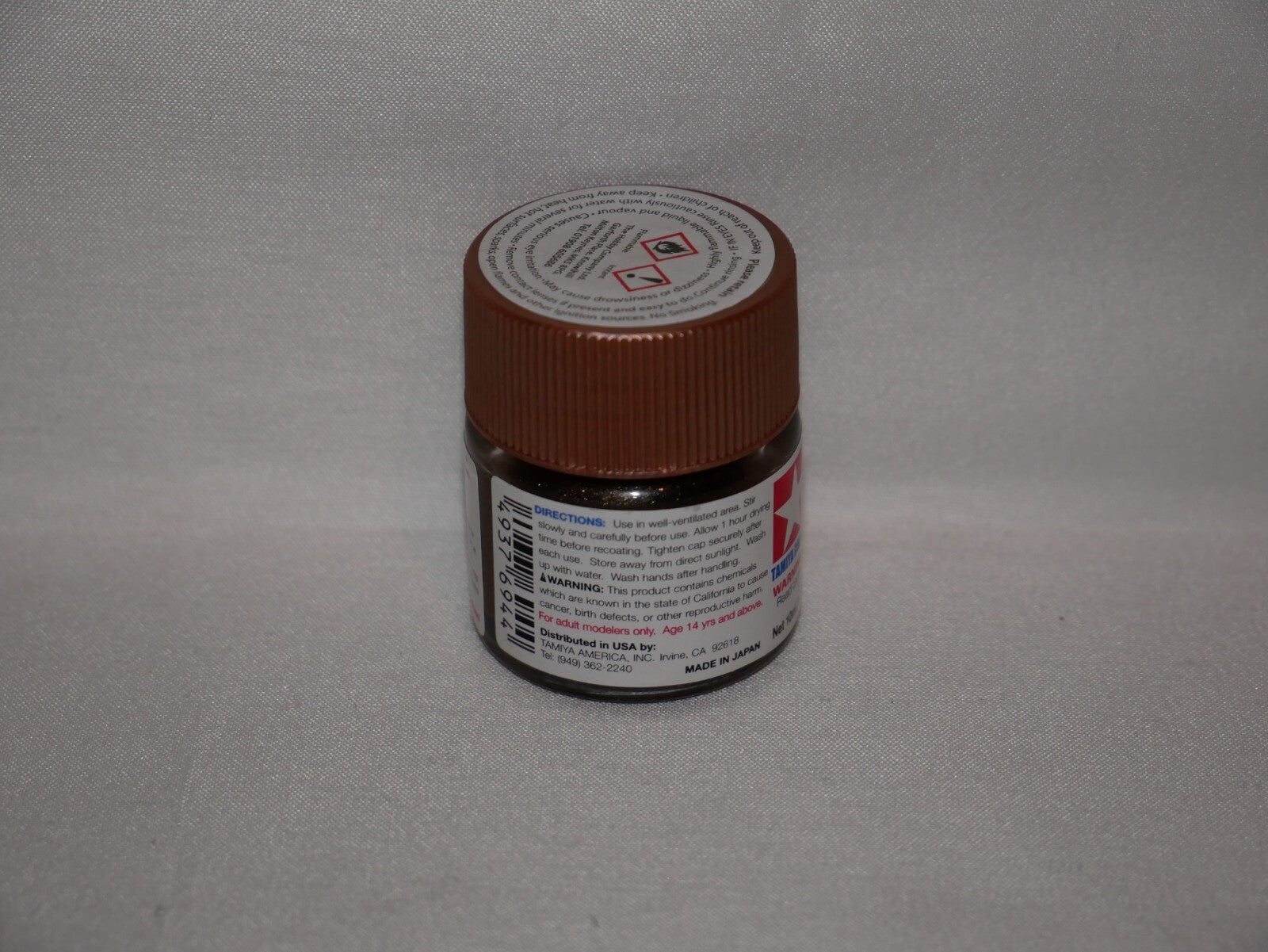 Tamiya Color Acrylic Modeling Paint Mini X-28 Dark Copper 10ml Glass Jar - 81728
