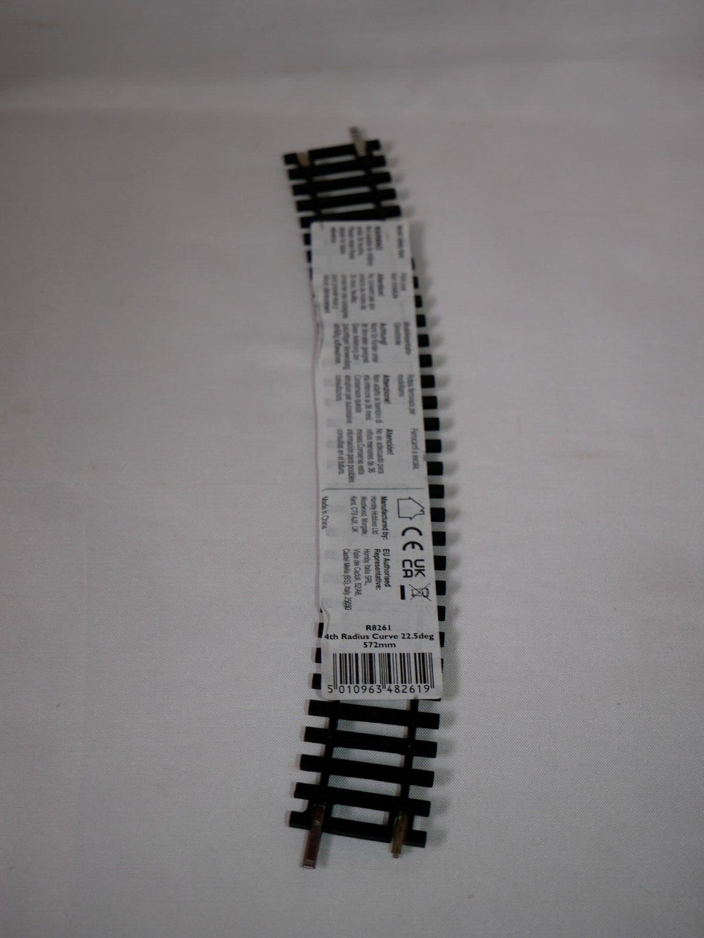 Hornby 1:76 Model Railway Track Single Piece 4th Radius 22.5 Deg Curve Arc R8261