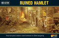 Warlord Games Bolt Action 1:56 Hard Plastic Modular Ruined Hamlet - 802010005