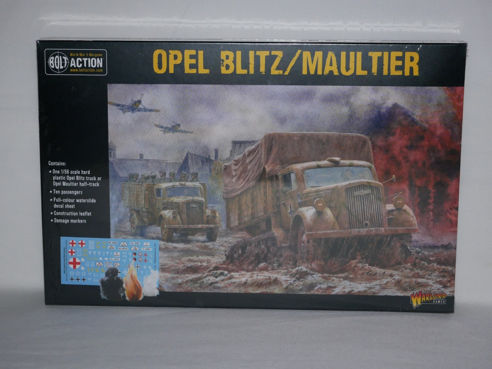 Warlord Games Bolt Action 1:56 Scale WWII German Opel Blitz/Maultier - 402012018