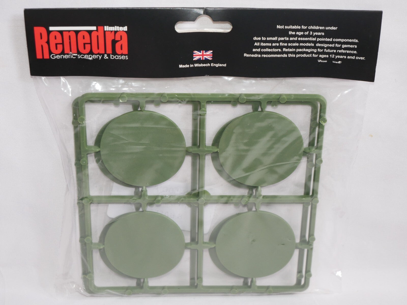 Renedra Limited Generic Scenery & Bases (50mm) Diameter Bases 8 Per Pack - RN50DIA