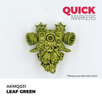 AK Interactive Acrylic Quick Gen Markers For Tabletop Wargaming Leaf Green - AKMQ031