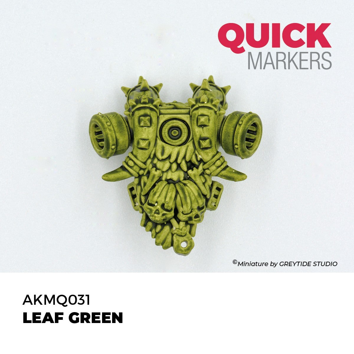 AK Interactive Acrylic Quick Gen Markers For Tabletop Wargaming Leaf Green - AKMQ031