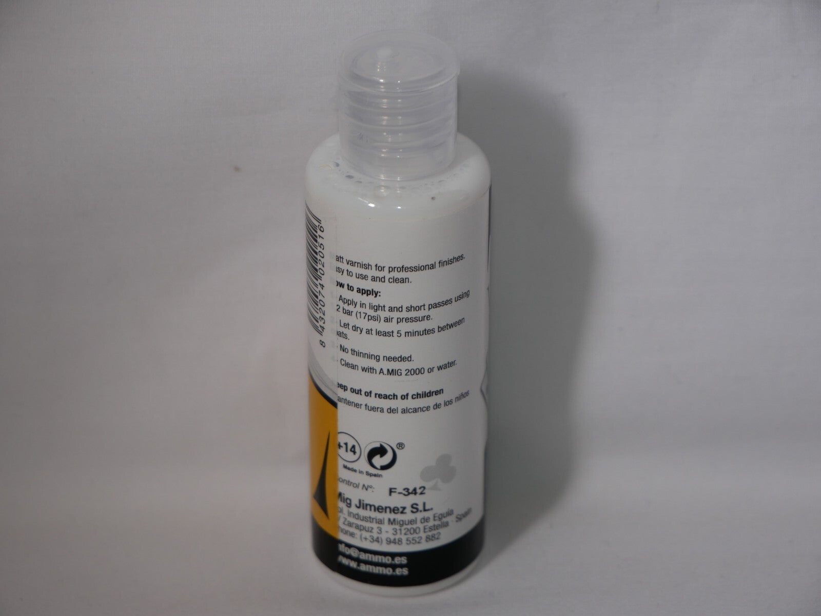 Ammo By Mig Jimenez Acrylic Professional Lucky Matt Varnish 60ml - A.MIG-2051