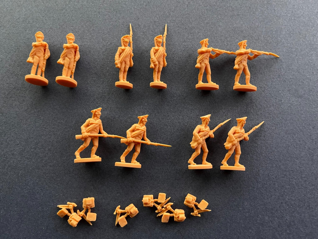 Hat Industrie 1:72 Scale Napoleonic Russian Infantry (Action) Miniatures - 8351