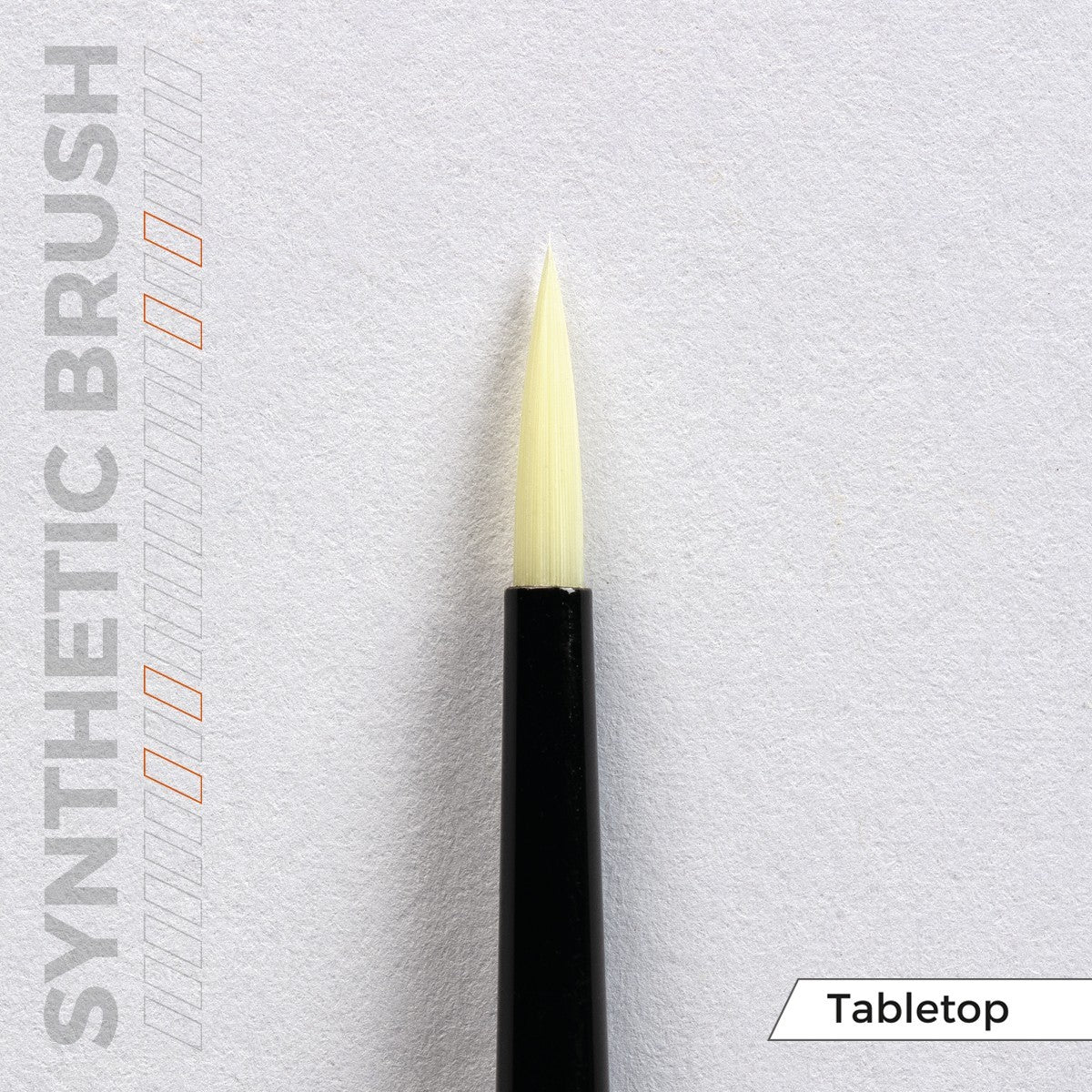 AK Interactive Tabletop Synthetic 3 Piece Miniature Painting Brush Set - AKB102