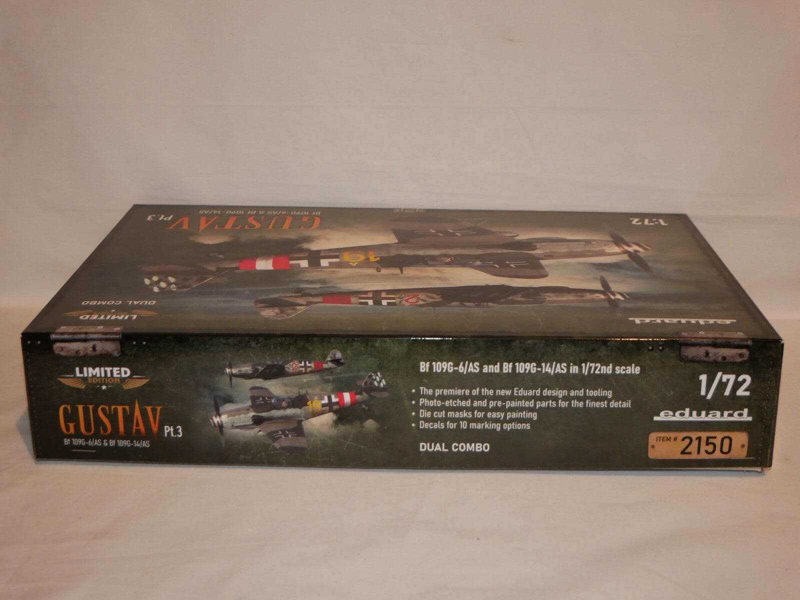 Eduard 1:72 Scale Gustav Pt.3 Dual Combo Limited Edition Model Kit Set - 2150