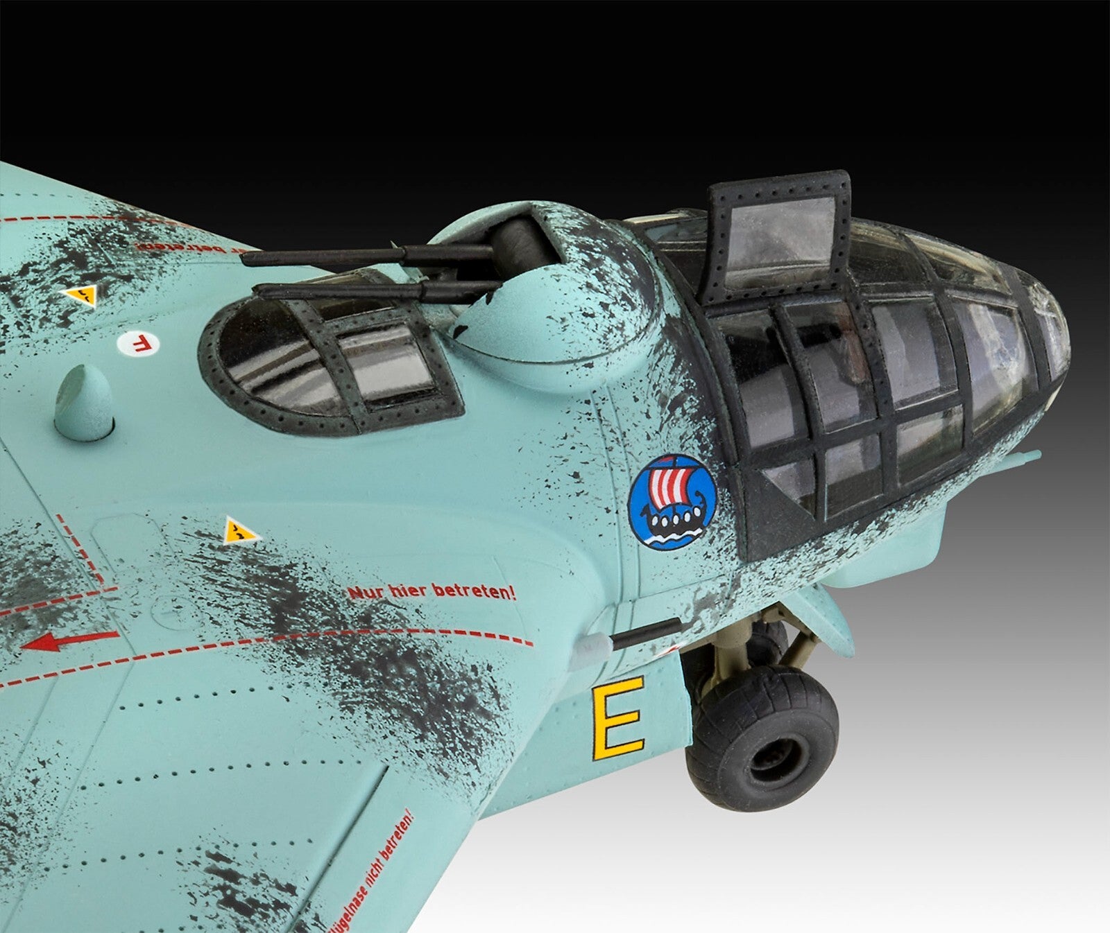 Revell 1:72 WW2 P-Series Arado Ar E.555 Model Aircraft Kit Skill Level 4 - 03790