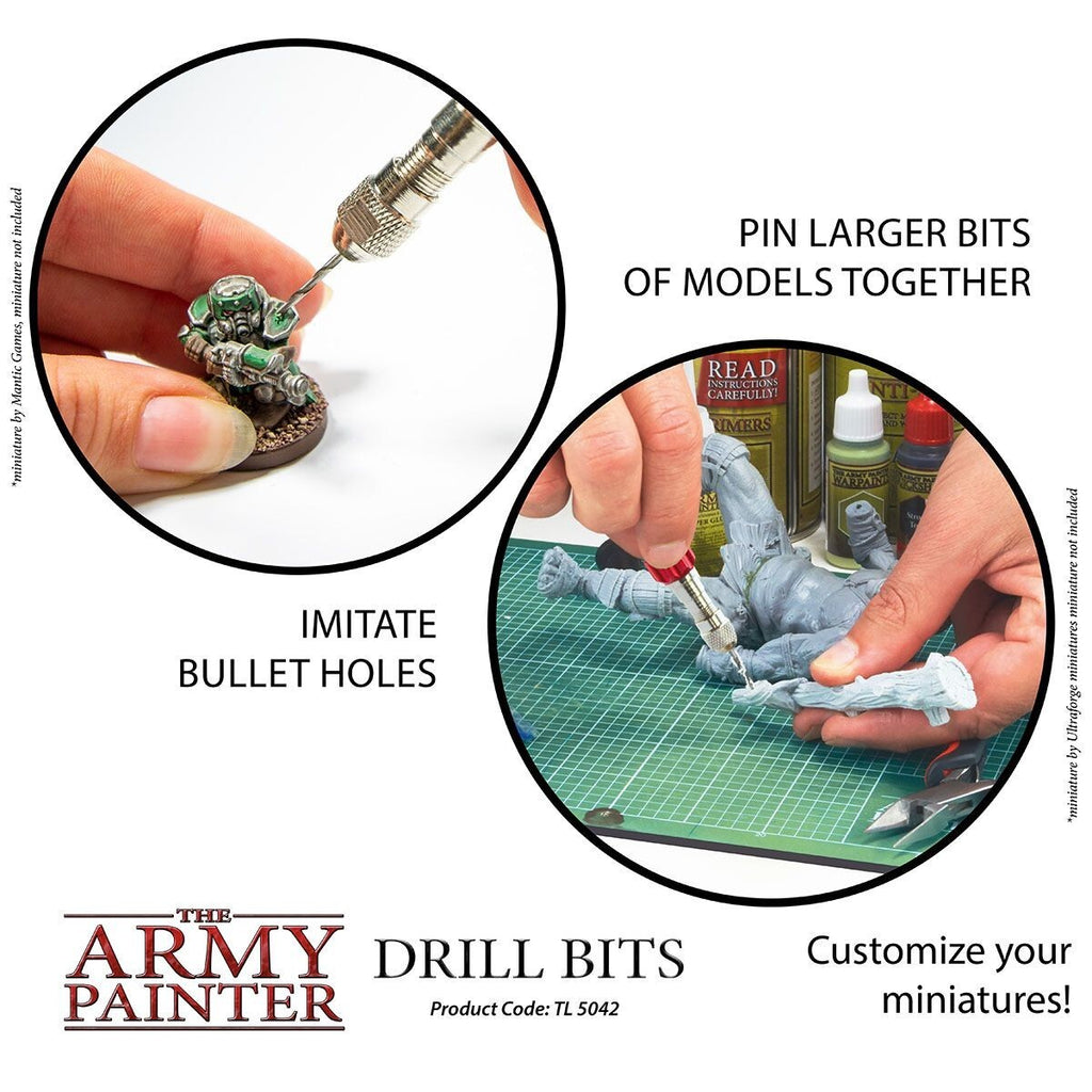 The Army Painter Multipiece Model And Miniature Drill Bit Set (10 piece) - TL5042