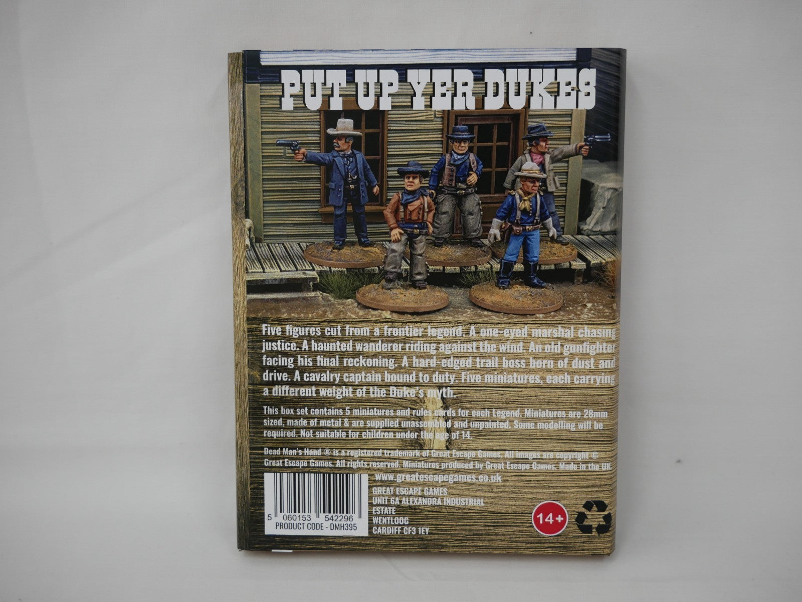 Great Escape Games Dead Man's Hand 28mm Put Up Yer Dukes 5 Mini Box Set - DMH395
