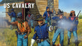 Great Escape Games Dead Mans Hand 28mm Scale Hard Plastic U.S. Cavalry - DMHP006