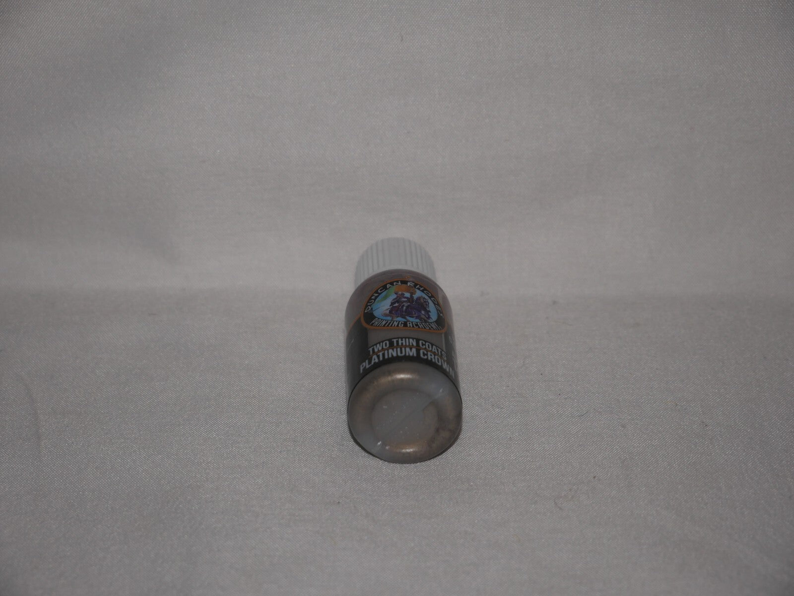 Duncan Rhodes Painting Academy 'Two Thin Coats' Platinum Crown 15ml Bottle 10111