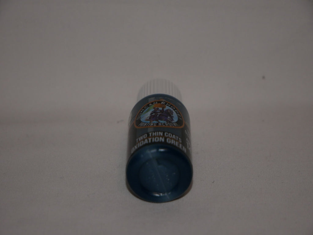 Duncan Rhodes Painting Academy Two Thin Coats Oxidation Green 15ml Bottle 10139