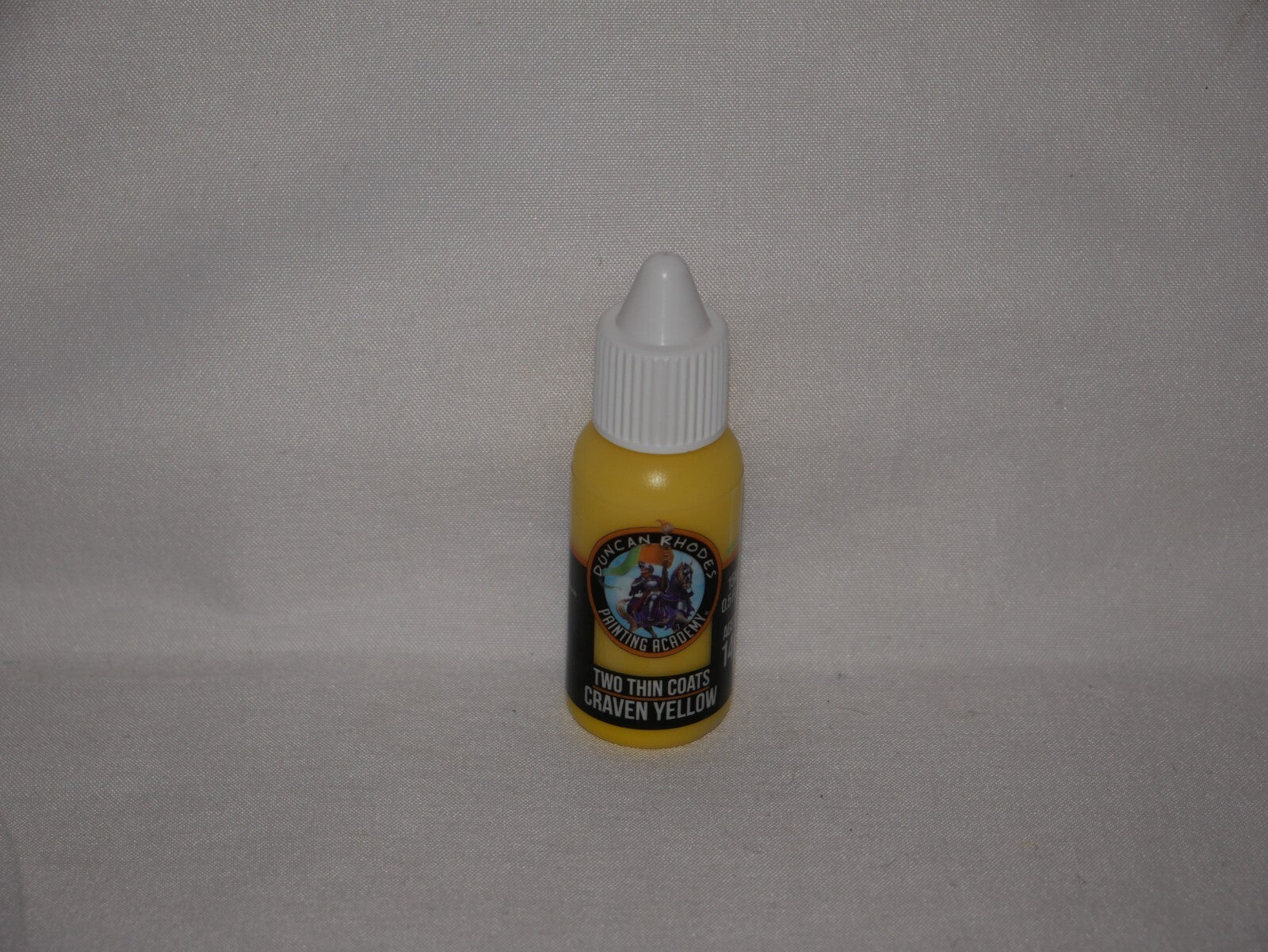 Duncan Rhodes Painting Academy 'Two Thin Coats' Graven Yellow 15ml Bottle 10101