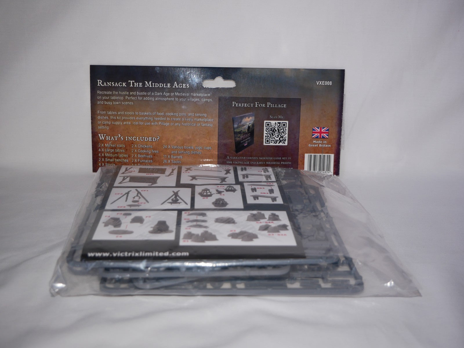 Victrix Pillage Ransack The Middle Ages 28mm Dark Age & Medieval Market Stall
