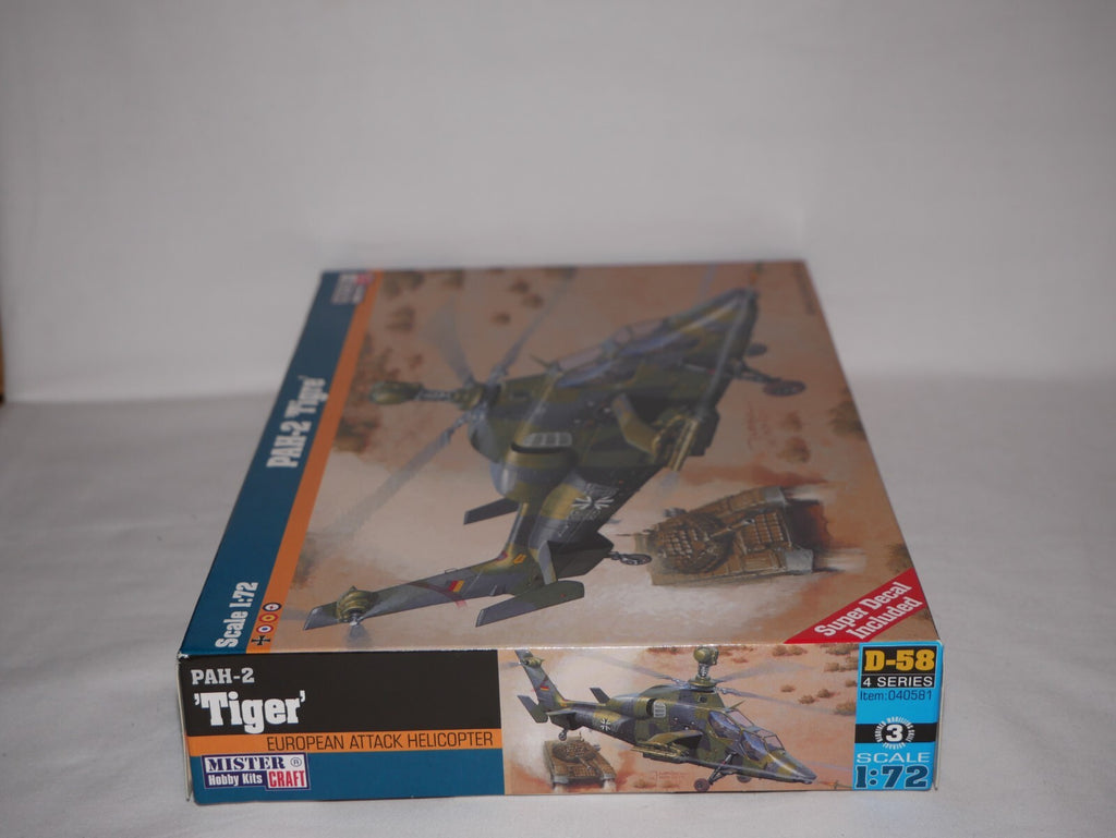 MisterCraft Hobby Kits 1:72 Scale (D-58) PAH-2 'Tigre' Attack Helicopter 040581