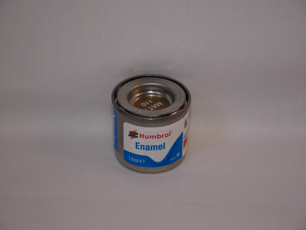 Humbrol Scale Modelling Enamel Paints Matt Natural Wood No 110 14ml Tub - AA1211
